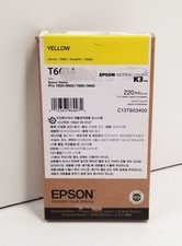Epson T603400 220ml Yellow Ink Cartridge
