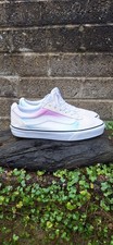 VANS WARD WOMEN'S  SNEAKERS Chroma Blue White SKATE Size Uk 5