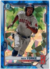 2021 Bowman Sapphire Edition Chrome Prospects Nick Yorke Card #BCP-114 Red Sox