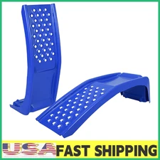 Set of 2 Heavy Duty Car Ramp,8000 Lbs Auto Ramps,Solid Steel Truck Ramp for Car