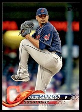 2018 Topps Carlos Carrasco Cleveland Indians #120