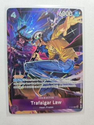 その他 L GEAR SOLID Trading Card #093 PIG One Piece Trafalgar Law P-093 (Illustration Box 6) Alt Art Promo