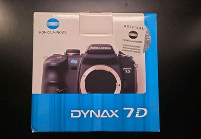 Minolta Dynax 7D mit Originalverpackung und Zubehör Top Zustand