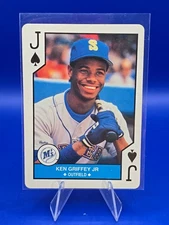 1990 U.S. Playing Cards Major League All-Stars - Ken Griffey Jr #JS