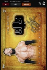 Topps WWE Slam Gold Hidden Treasure Finn Balor Iconic {DIGITAL}