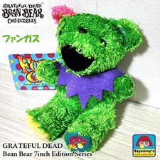 Grateful Dead Bean Bear Fun Gus Plush Toy Doll Green 7inches Japan