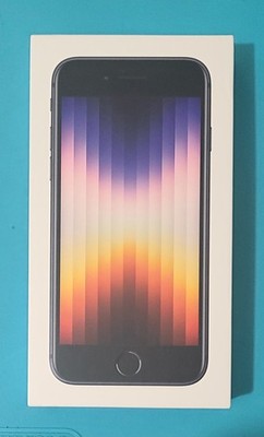 Apple iPhone SE (2022) 3rd Gen - 64 GB - Midnight (Unlocked) A2595