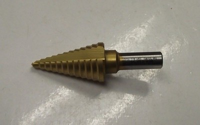 Walter 13354 3/16'' to 7/8'' Titanium Coated Step Drill Swiss Made