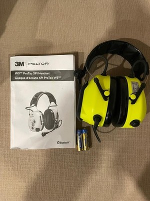 3M PELTOR WS ProTac XPI Headset Headband MT15H7AWS6 Bluetooth Headset Headphone