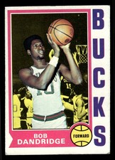 1974-75 Topps Bob Dandridge (HOF) #126 - Milwaukee Bucks