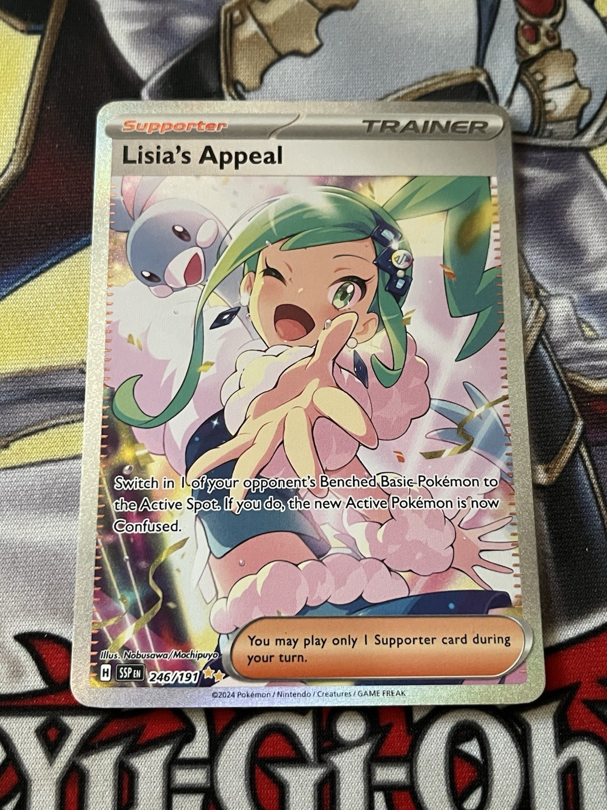 Lisias Appeal 246/191 Surging Sparks Special Illustration Rare LP