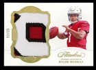 2019 Panini Flawless KYLER MURRAY Jumbo RC Patch #12/25 CARDINALS