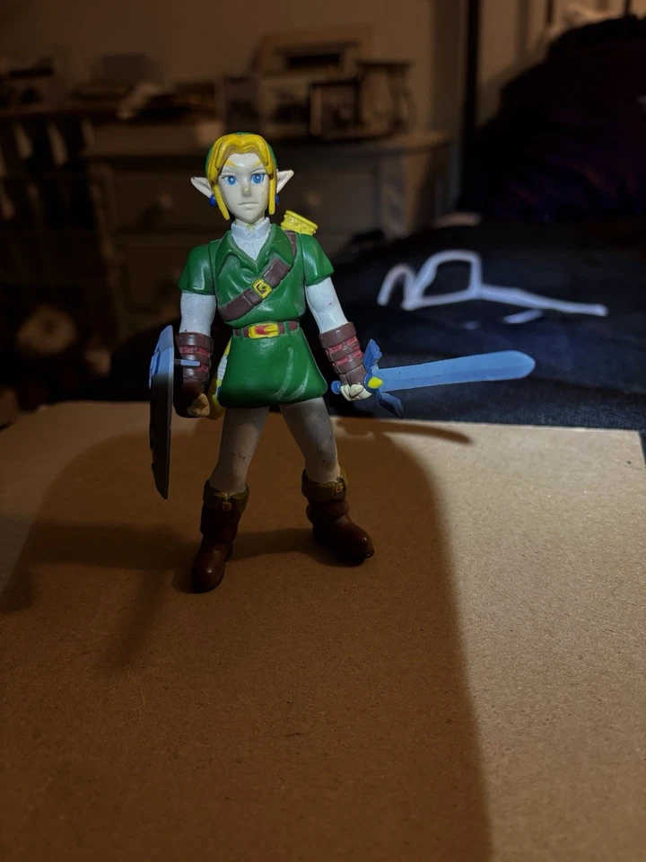 Figura de acción The Legend of Zelda Ocarina of Time Link 1998 de 4 pulgadas Foto 3 de 4