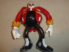 VINTAGE SONIC FIGURE DR. ROBOTNIK SEGA 2000 TOY ISLAND EGGMAN ROBOTNICK