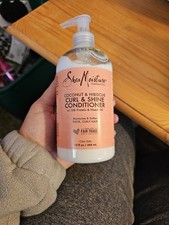 Shea Moisture Coconut  Hibiscus CURL  SHINE CONDITIONER, 13 oz