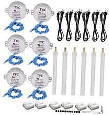 6PCS Cup Turner Synchronous Synchron Motors Turntable Motor 50/60Hz 2.5-3RPM