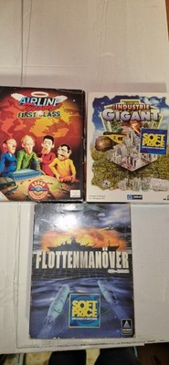 PC Spiele Big Box Konvolut Der Industriegigant Flottenmanöver Airline Tycoon Top