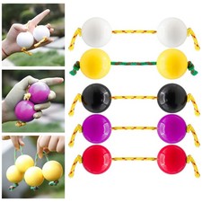 Traditional African Shakers Rhythm Percussion Fingertip Ball Instrument
