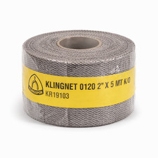 Klingspor KlingNet 120 Grit 2" x 5m Hook & Loop Mesh Sanding Roll KR19103