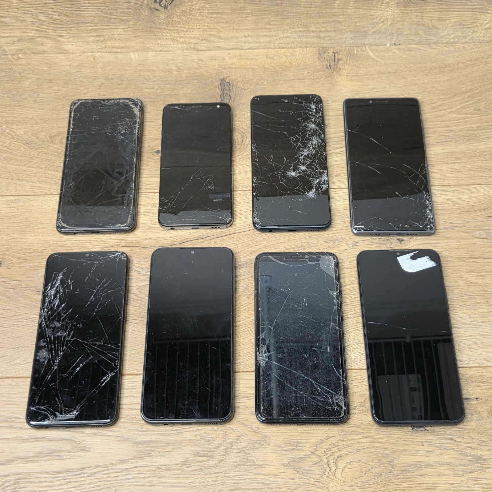 Android Smartphone Cell Phone Lot Samsung Motorola LG Broken