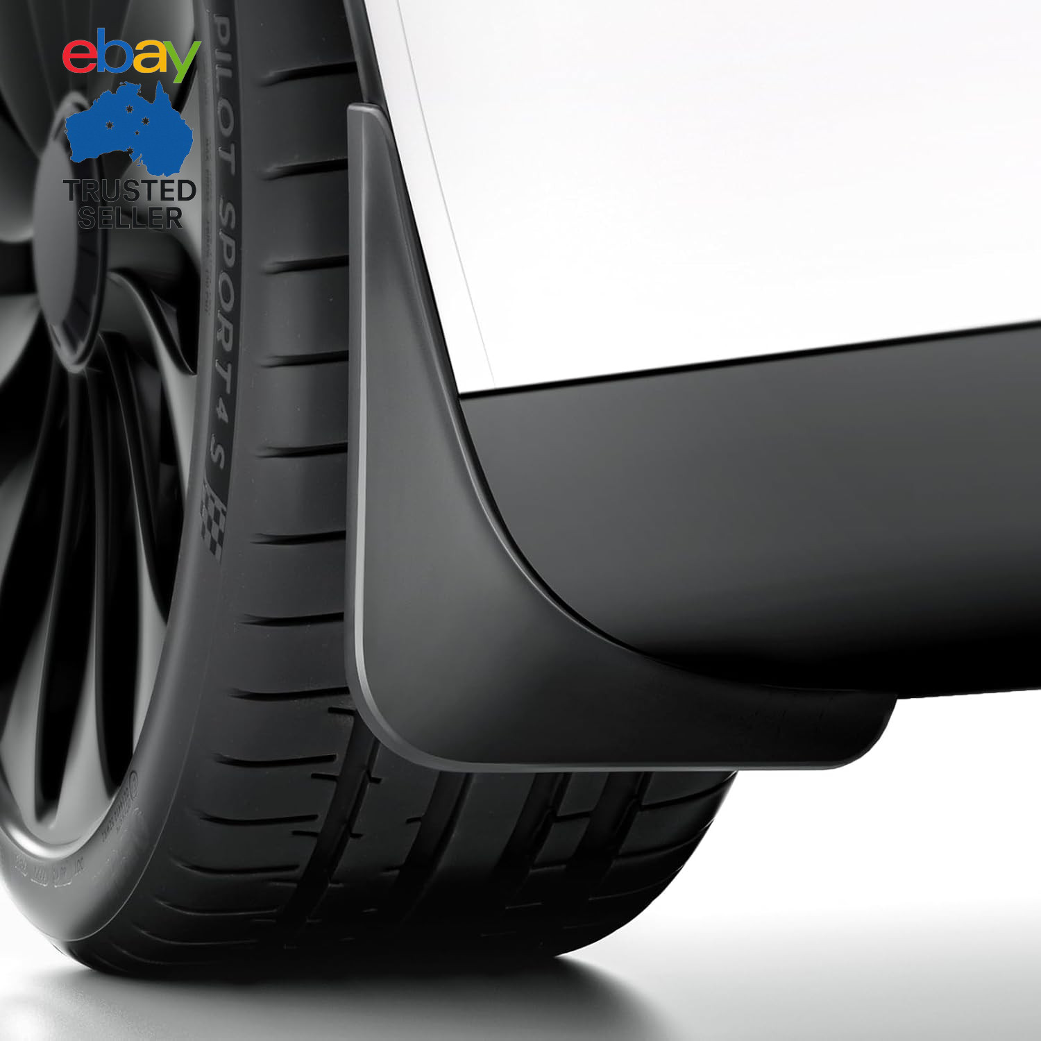 2025 Tesla New Model Y Juniper Accessories - Mud Flaps [No Drilling Required] Al