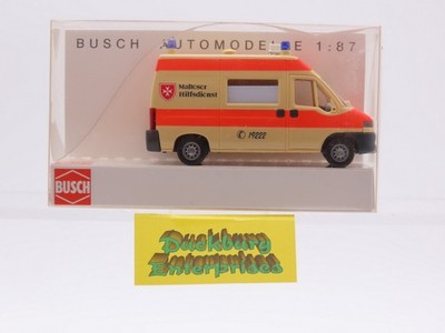 Busch 47313 Fiat Ducato Malteser Hilfsdienst creme in OVP 1:87 206121