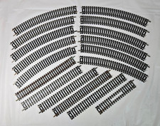 Lot of 17 Pieces Tyco HO Model Train Tracks R 18" Straight