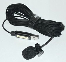 Saramonic SR-ULM10L Upgraded 6M USB Lavalier micrphone for PC & MAC