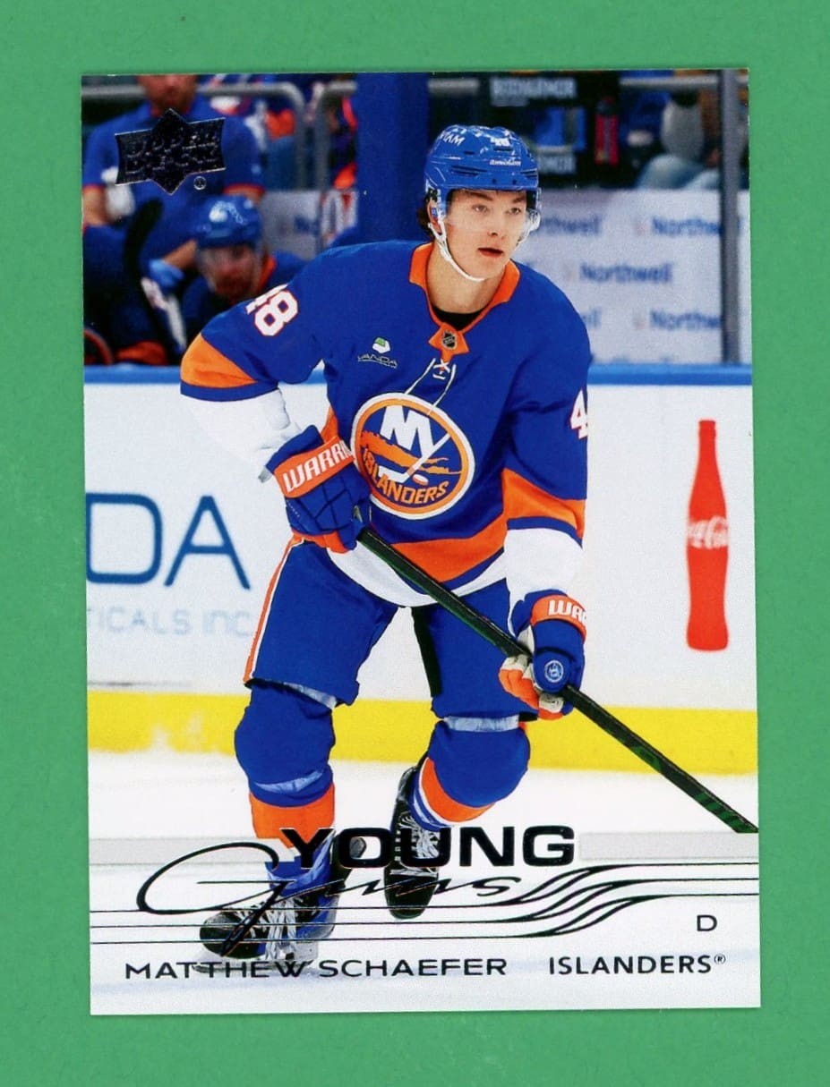 Ama Rc Card 2025-26 UD Matthew Schaefer Young Guns Rookie Card RC #451 NM (A) | eBay