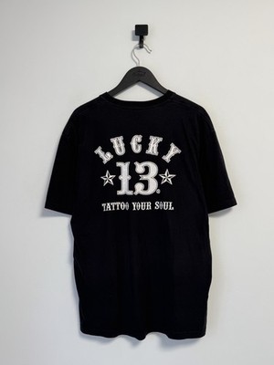 Lucky 13 T-Shirt Vintage Size Men s XL