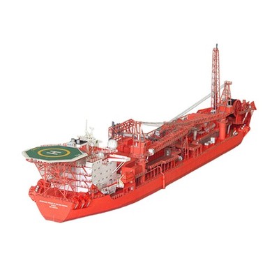 Homyl Norwegian FPSO Production Tanker DIY 3D Paper Model Ship Kit Game