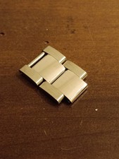 ROLEX 2 GLIEDER/LINKS SATINIERT/GLANZ GEPANZERT 15,5mm Original !!!