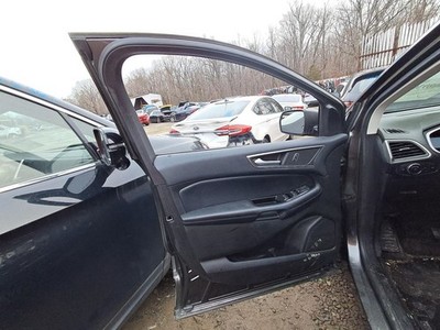 2017 Ford Edge Front Left Door Panel Black ITC LE Used 119K Miles OEM