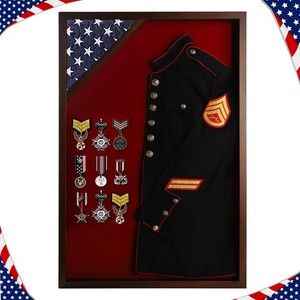dress blues shadow box Military Epoxy Resin Shadow Box – Custom Veteran Service Display – RandE  Works LLC main image 1