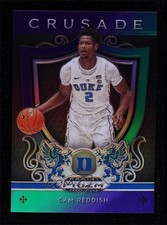 2019 Panini Prizm Draft Picks Crusade Purple & Green 156/199 Cam Reddish #43 7zf
