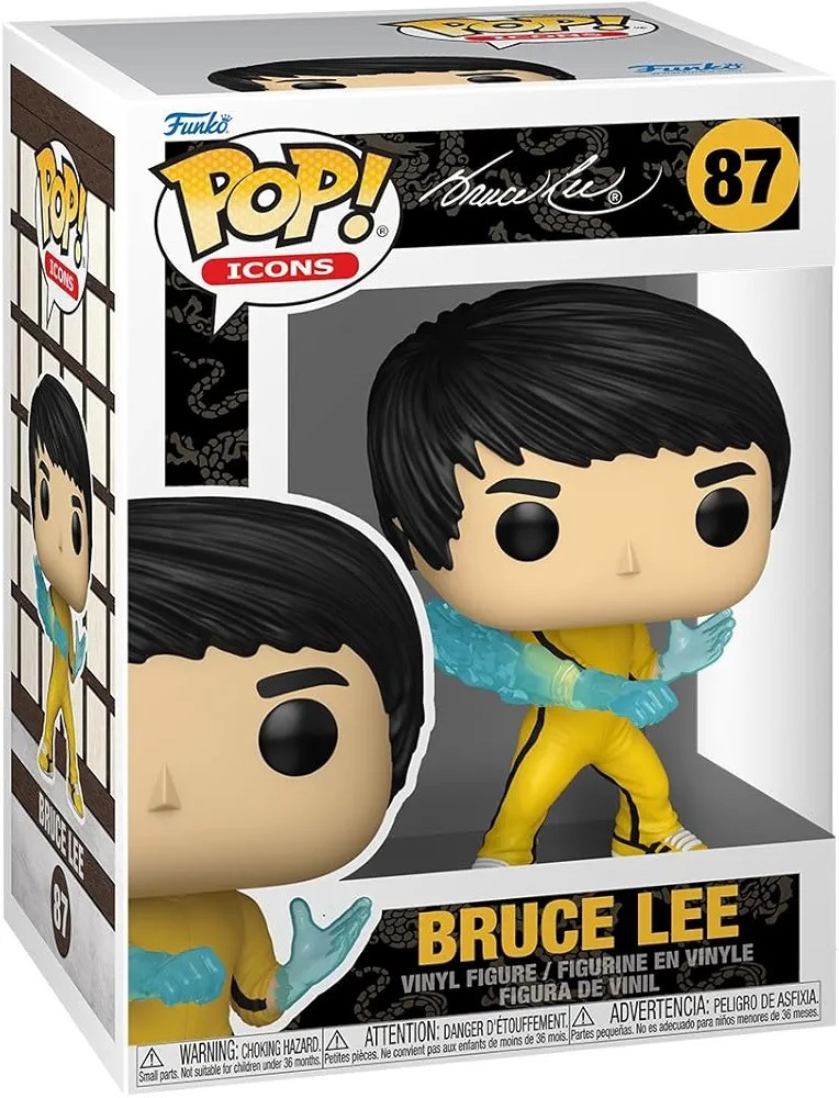 Funko Pop! Icons - Bruce Lee Collectable Vinyl Figure #87