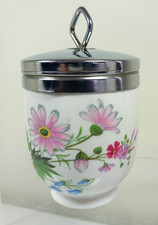 Vintage Crown Staffordshire Bone China Large Egg Coddler