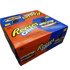 King Size Oreo Reese’s Cups 24 Pack Case Sealed 2.8oz Reese Cup Reeses IN HAND!!