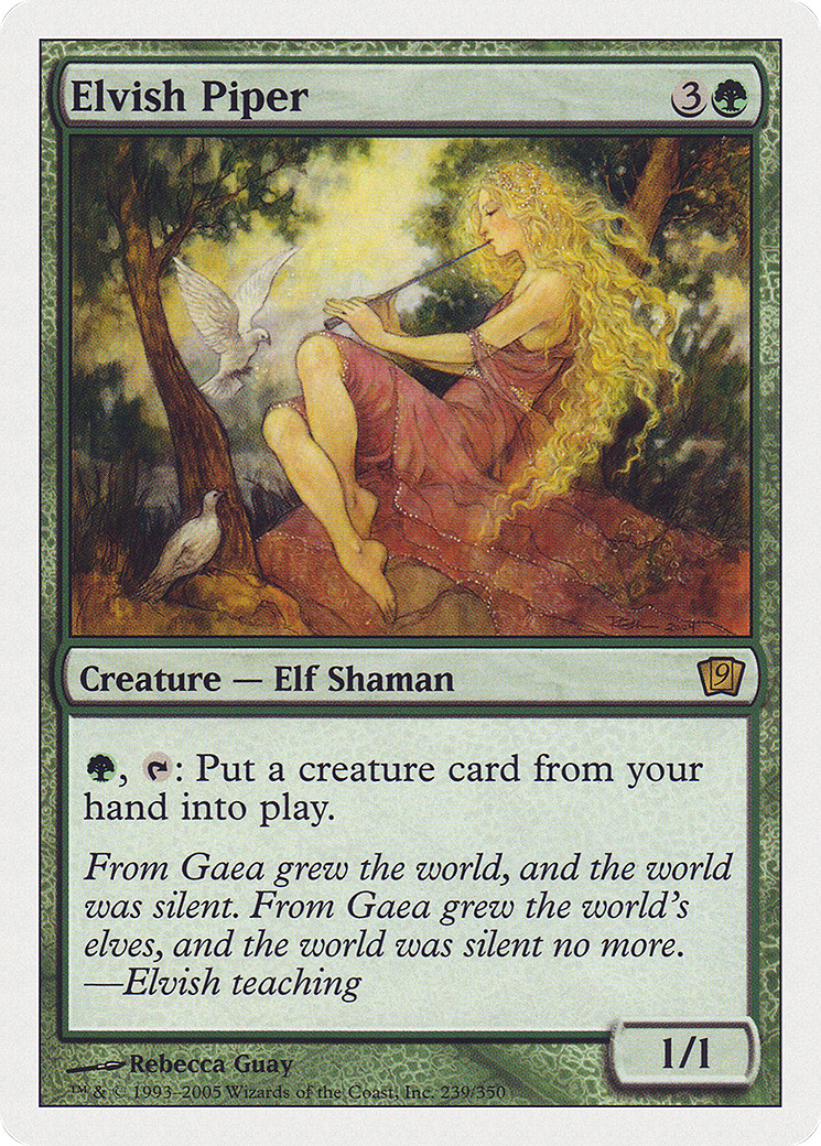 Elvish Piper (239) Ninth Edition MTG Magic the Gathering NM