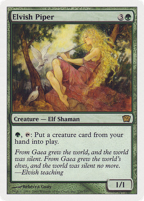 Elvish Piper (239) Ninth Edition MTG Magic the Gathering NM