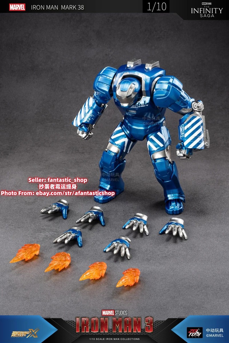New ZD TOYS INFINITY SAGA MK38 Mark38 IGOR Iron Man 3 Series 1/10