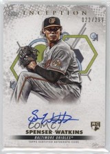 2022 Inception Base Rookie and Emerging Stars 22/299 Spenser Watkins Auto 14h3