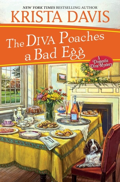 The Diva Poaches a Bad Egg by Krista Davis (Hardback Book)