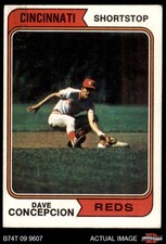 1974 Topps #435 Dave Concepcion Reds 4 - VG/EX