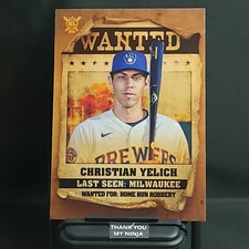 2021 Topps Big League - Wanted Christian Yelich #WT-4