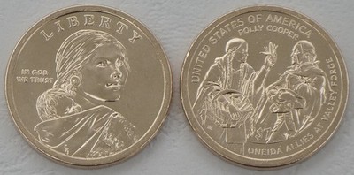 USA Native American Dollar Sacagawea 2026 P unz.