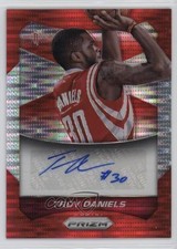 2014-15 Panini Prizm Auto Red Pulsar Prizm 115/149 Troy Daniels #74 Auto 15p0