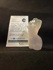 Rainbow Fluorite Bodice Crystal Free Form Natural Stone