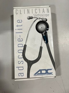 ADC Adscope Lite Model 619 Ultra Lightweight Clinician Stethoscope with Tunable
