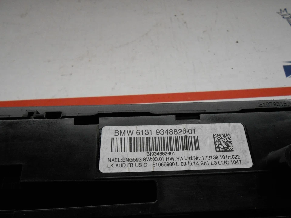 2015 BMW 428i КЛИМАТ-КОНТРОЛЬ 61319348826 IC 72479 RG0538 - Изображение 3 из 4